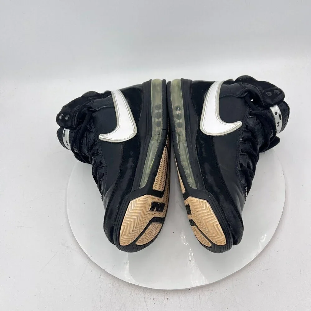 Nike Air Max 360 Mid Men Size 10 316903-011 Black White Comfort Shoe